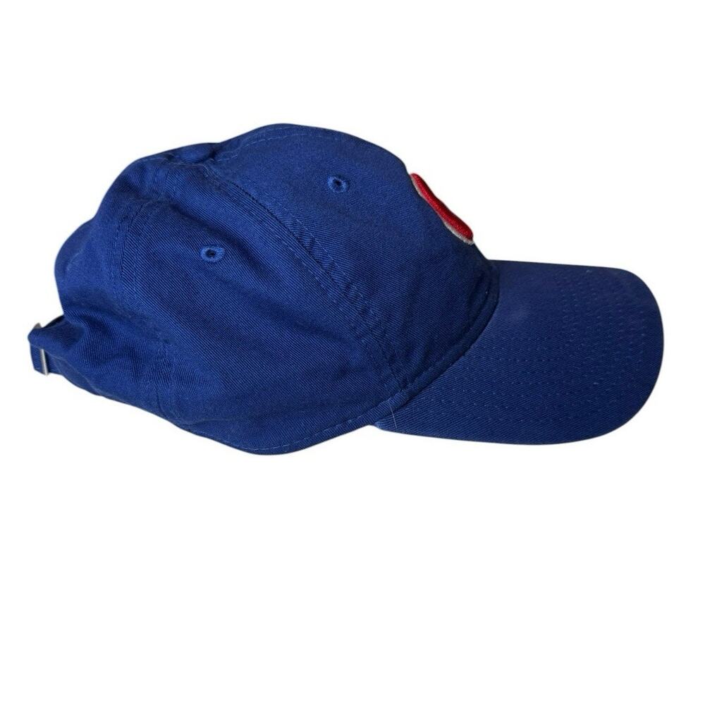 Chicago Cubs Hat Cap Strap Back MLB Baseball Blue Red Unisex One Size New Era - Picture 2 of 11